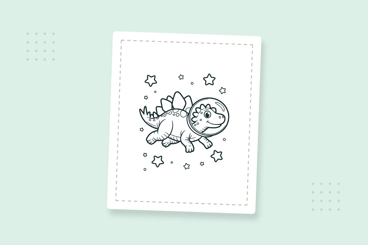 Stegosaurus Dinosaur Coloring Pages: 20 Free Printable PDFs — printable coloring page preview