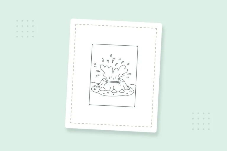 Volcano Coloring Pages: 45 Free Printable PDFs — printable coloring page preview