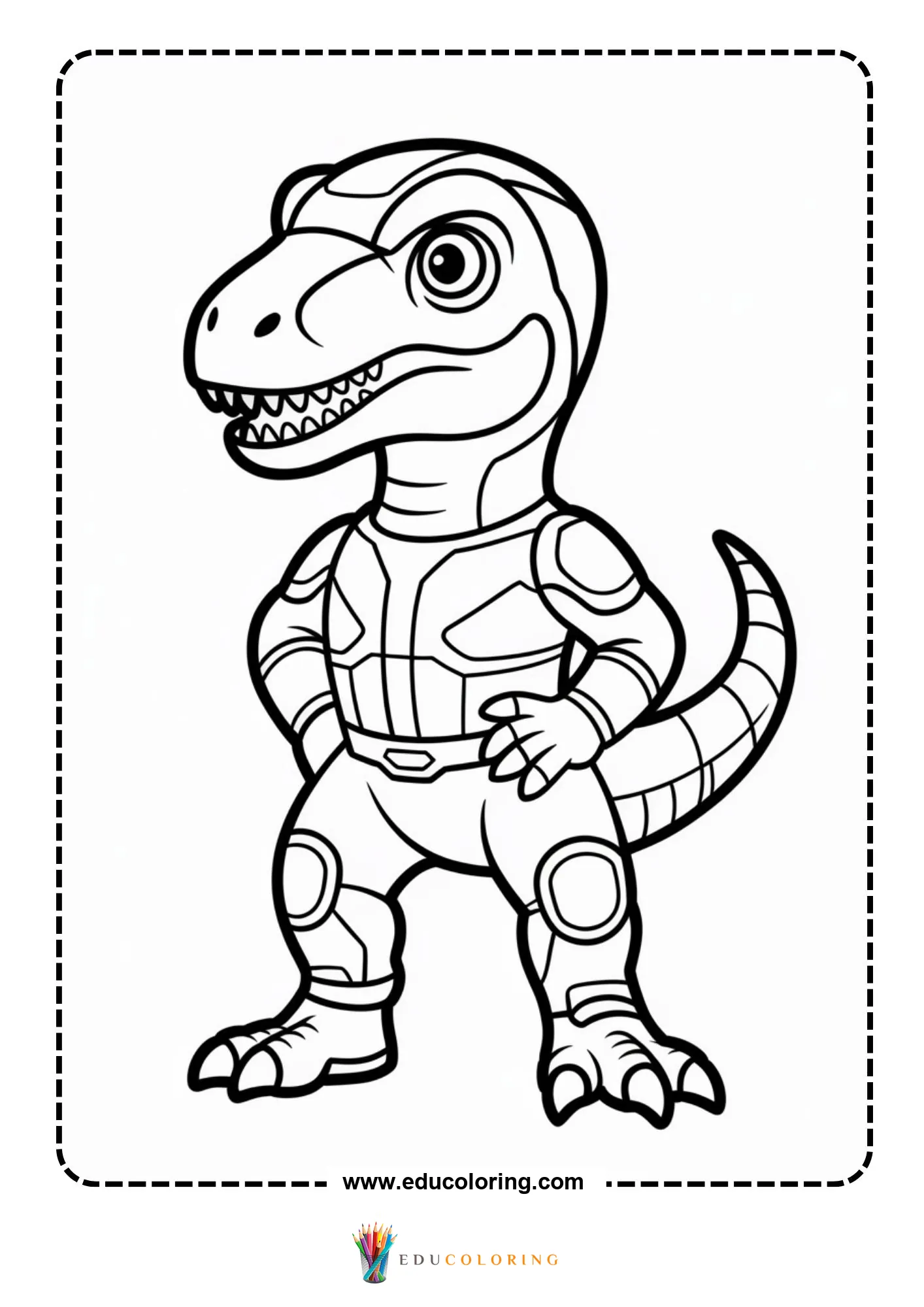 Raptor as a caped superhero hero