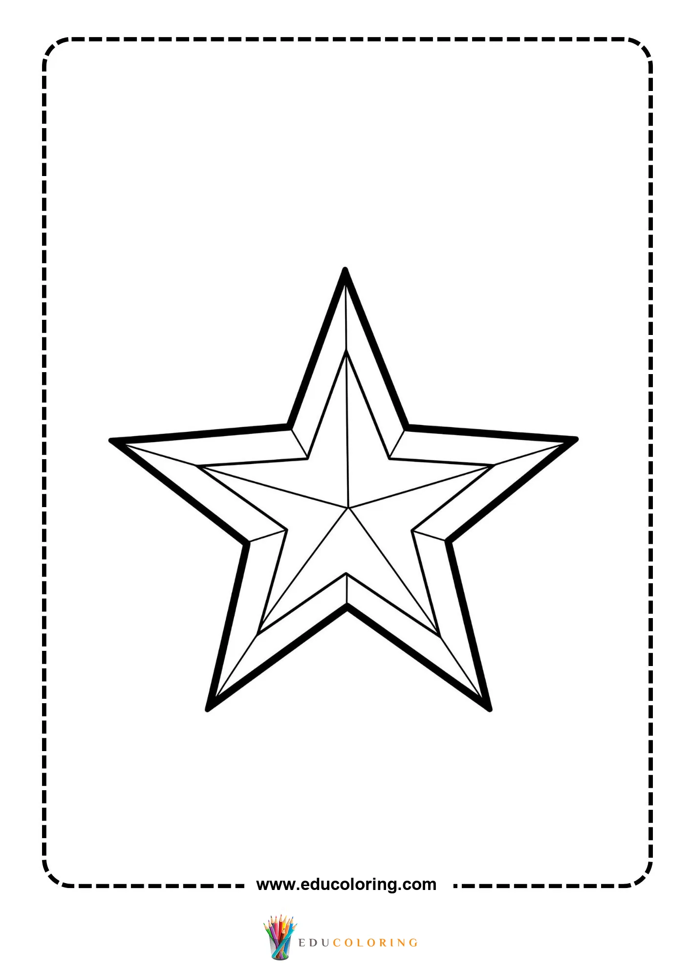 Easy abstract geometric pattern coloring page page 36